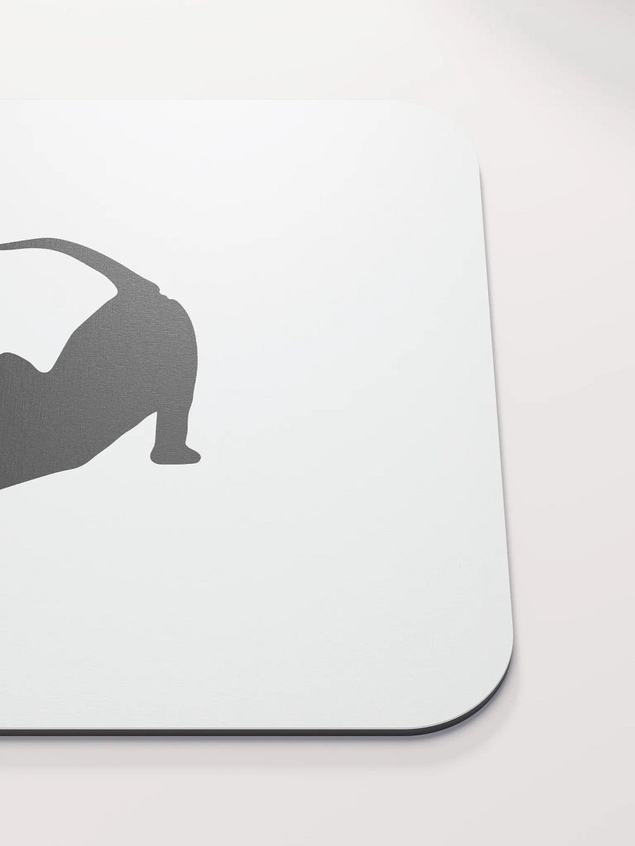 Stretching Black Cat Mouse Pad product image (5)