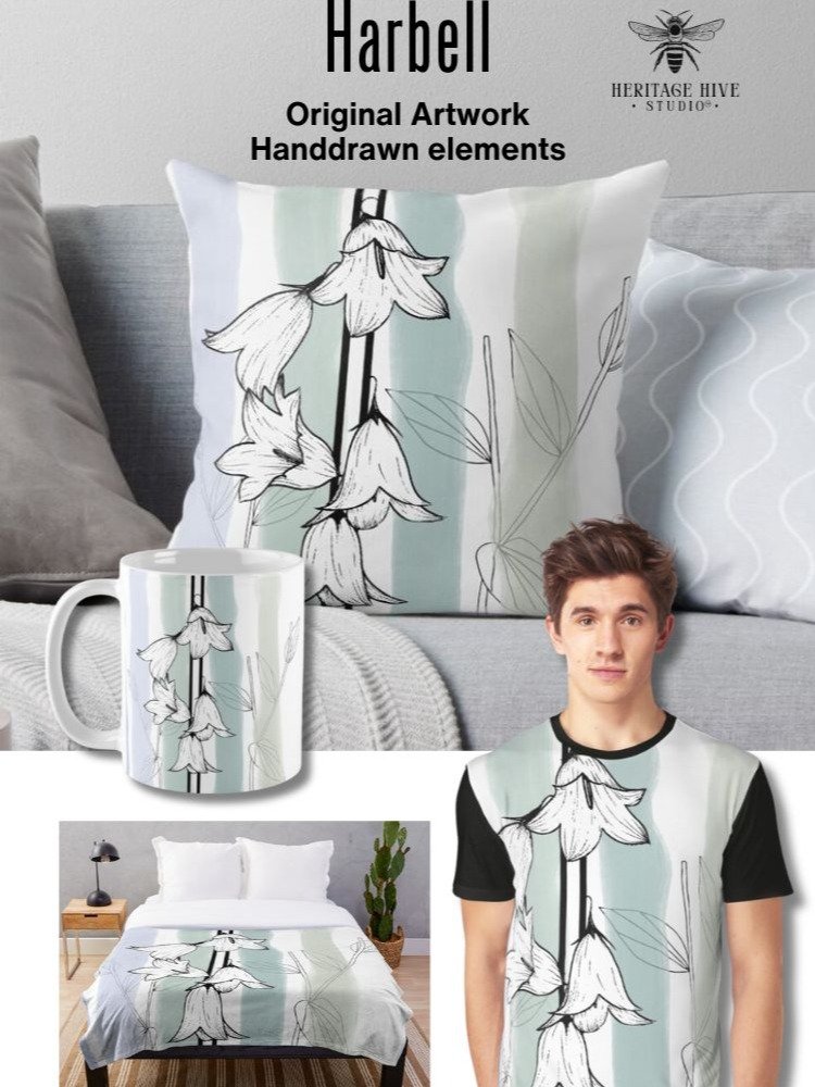 Harbell - Seaglass Shade Heritage Style Pillow product image (2)