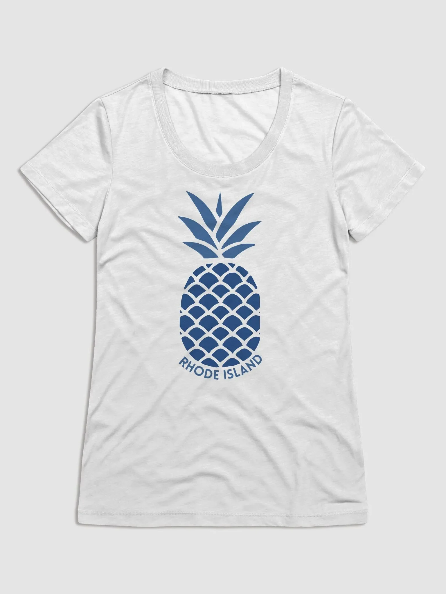 Ladies' Rhode Island Pineapple Triblend T-Shirt II product image (2)