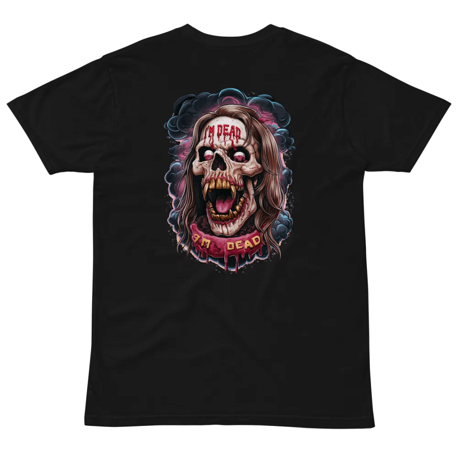 Urban Eerie Fusion: Death is Coming for You AS Colour Unisex Premium T-Shirt product image (5)