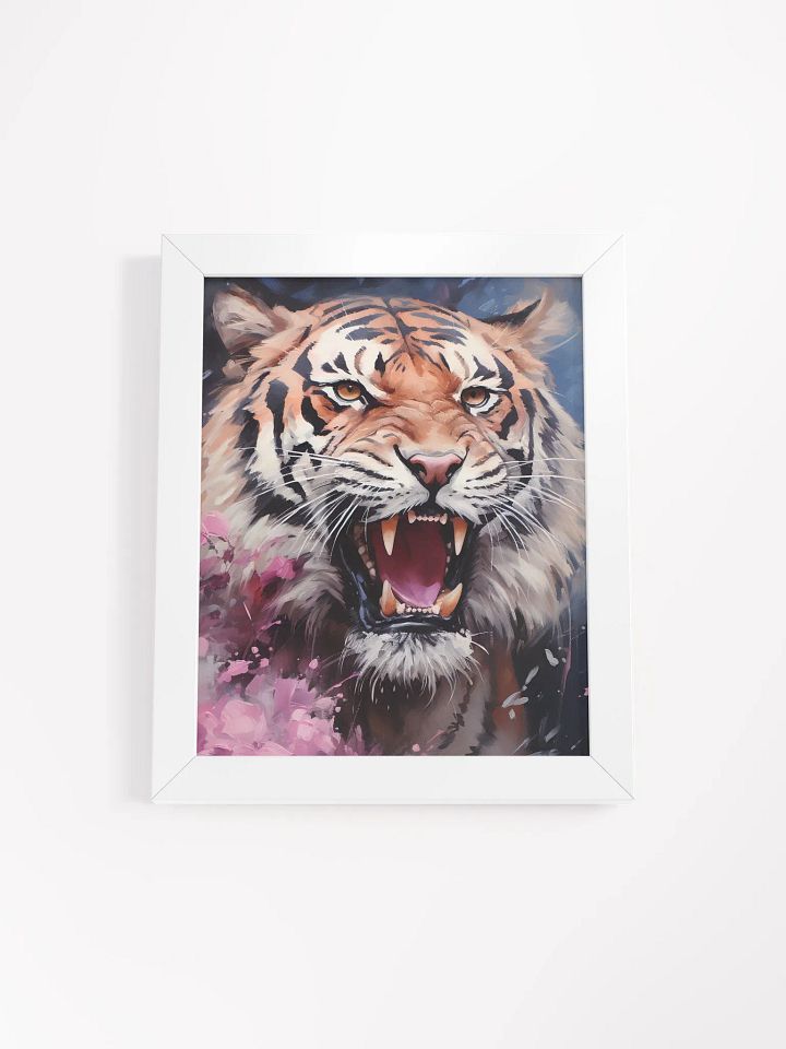 Roaring Tiger Framed Art Print product image (1)