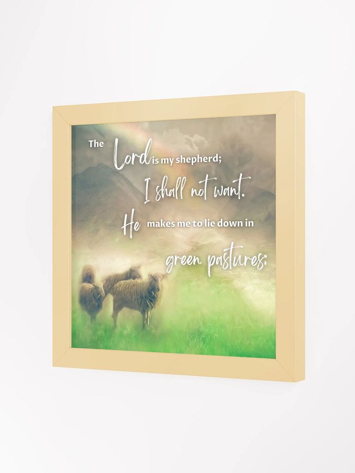 My Shepherd Framed Print product image (2)