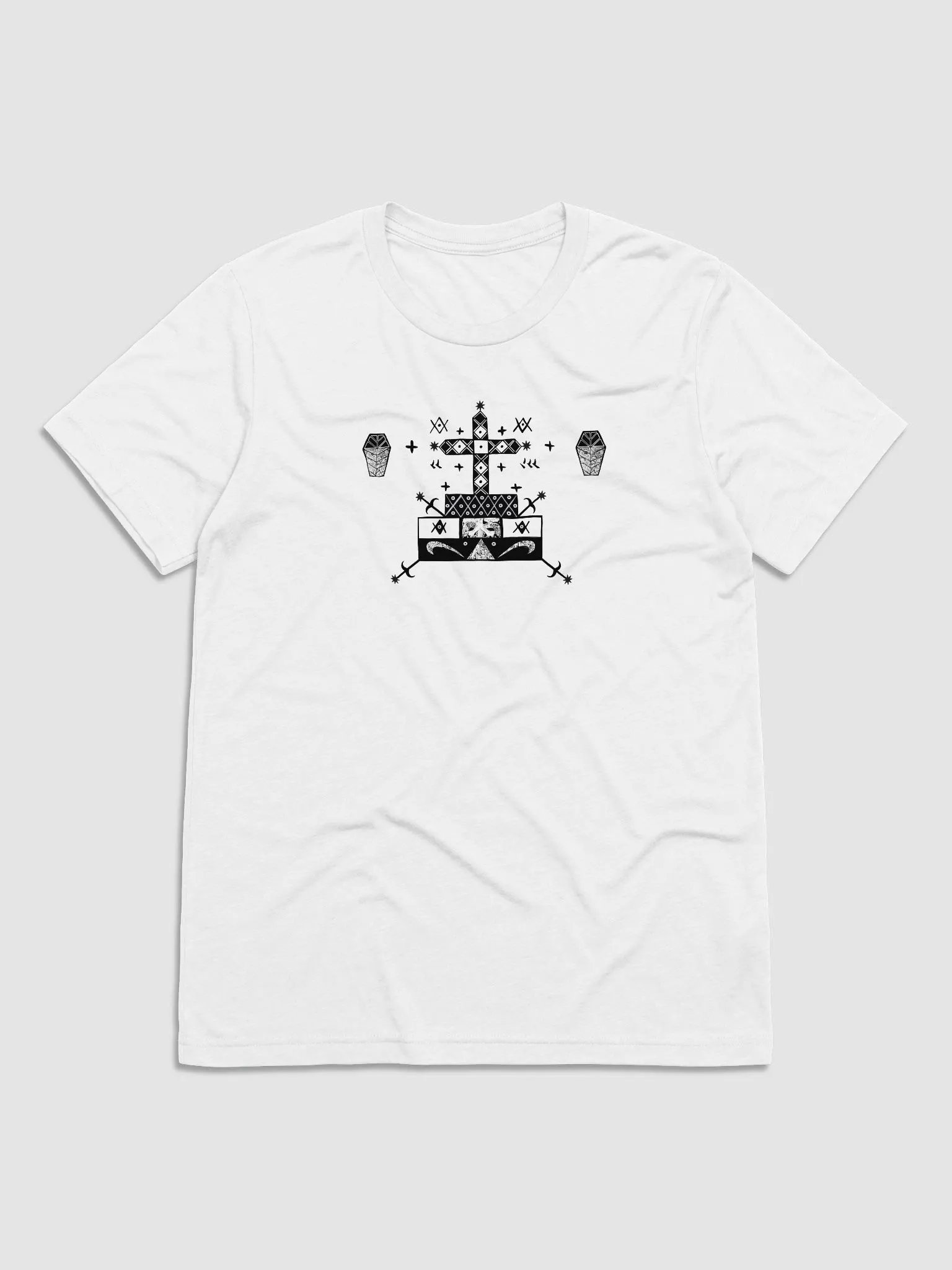 T-shirt avec le vèvè de Bawon Samdi product image (2)