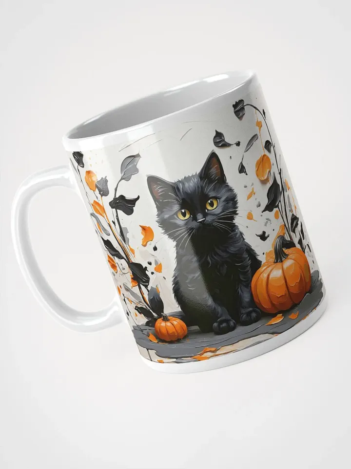 Silent Stalker Black Cat Mug product image (2)