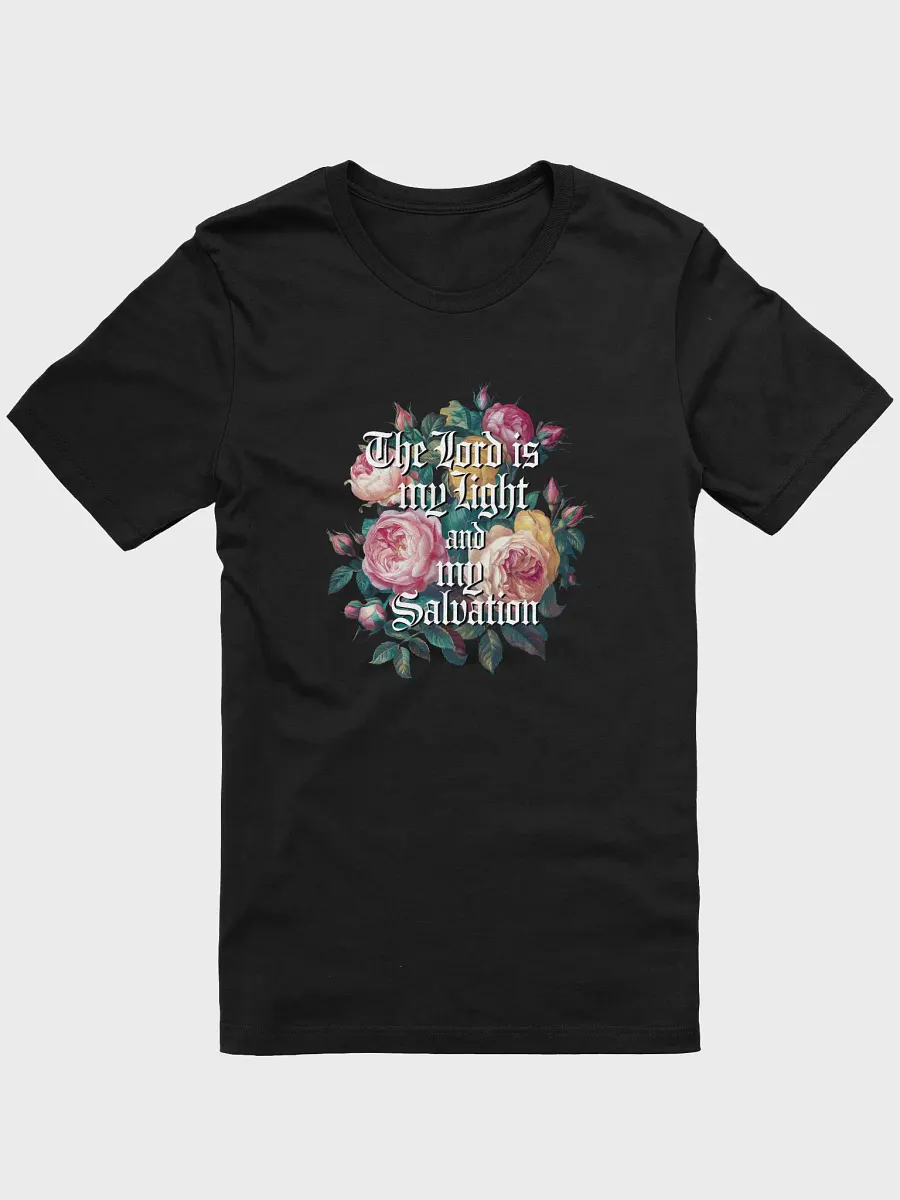 the lord is my light and my salvation tee unisex product image (1)