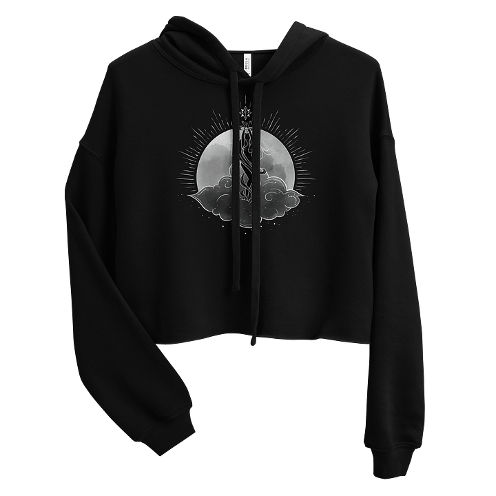 𝖆𝖗𝖎𝖆 crop hoodie product image (1)
