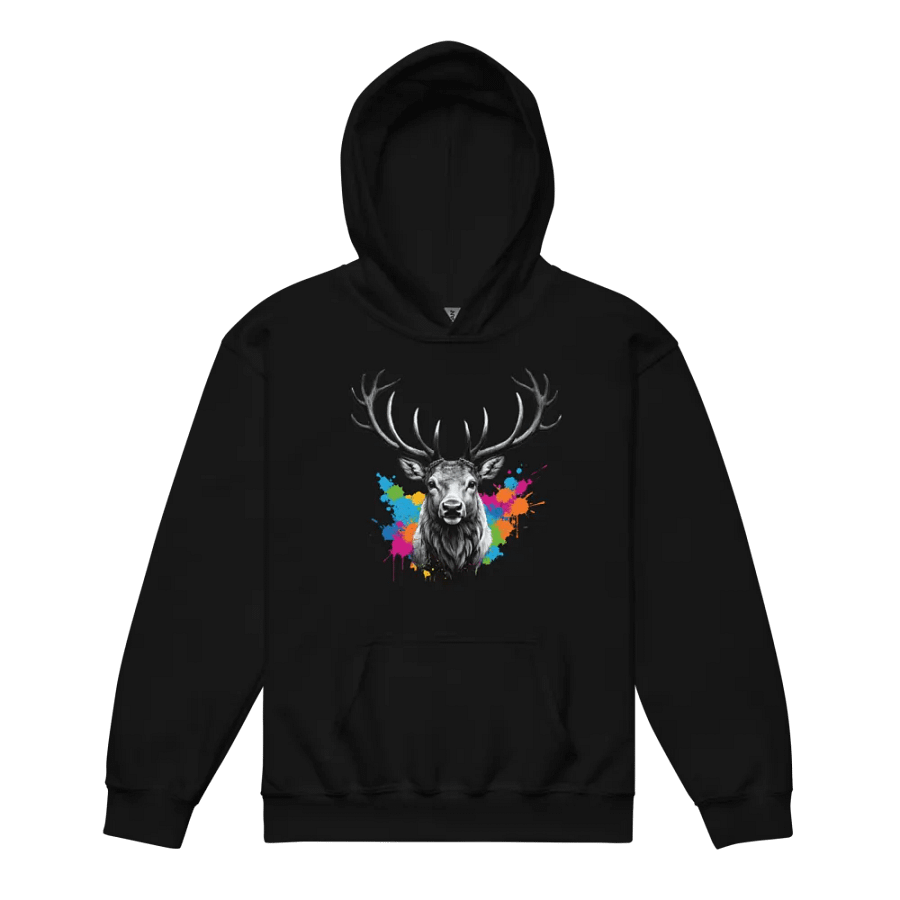 Colorful Elk Kids Hoodie product image (8)
