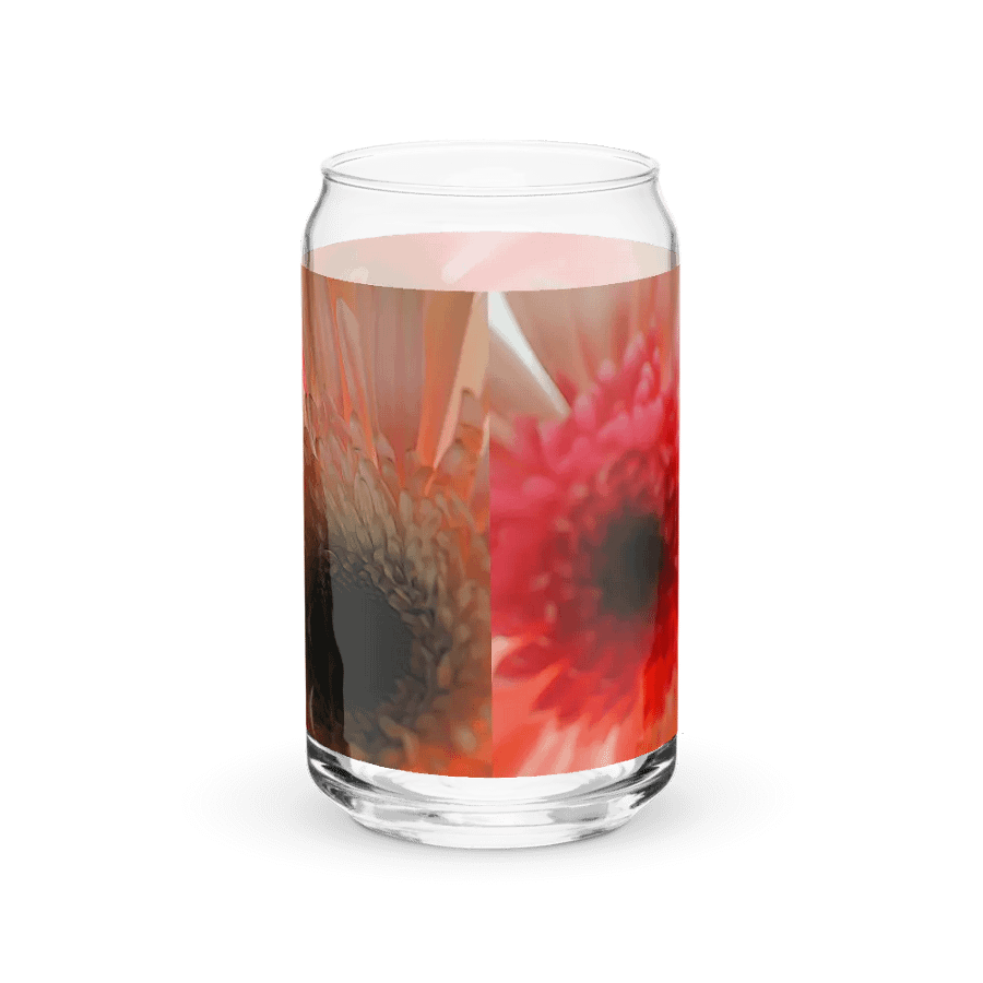 Flowers 2602 Can Shaped Glass product image (8)