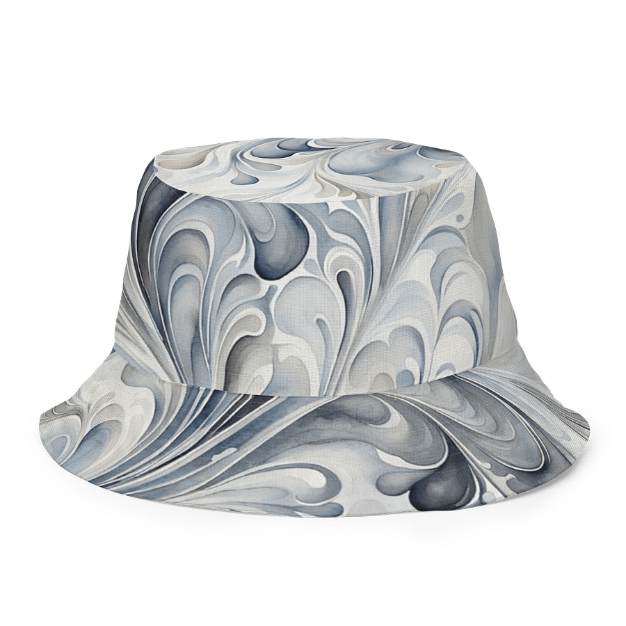 Gray Fractals Hat product image (7)