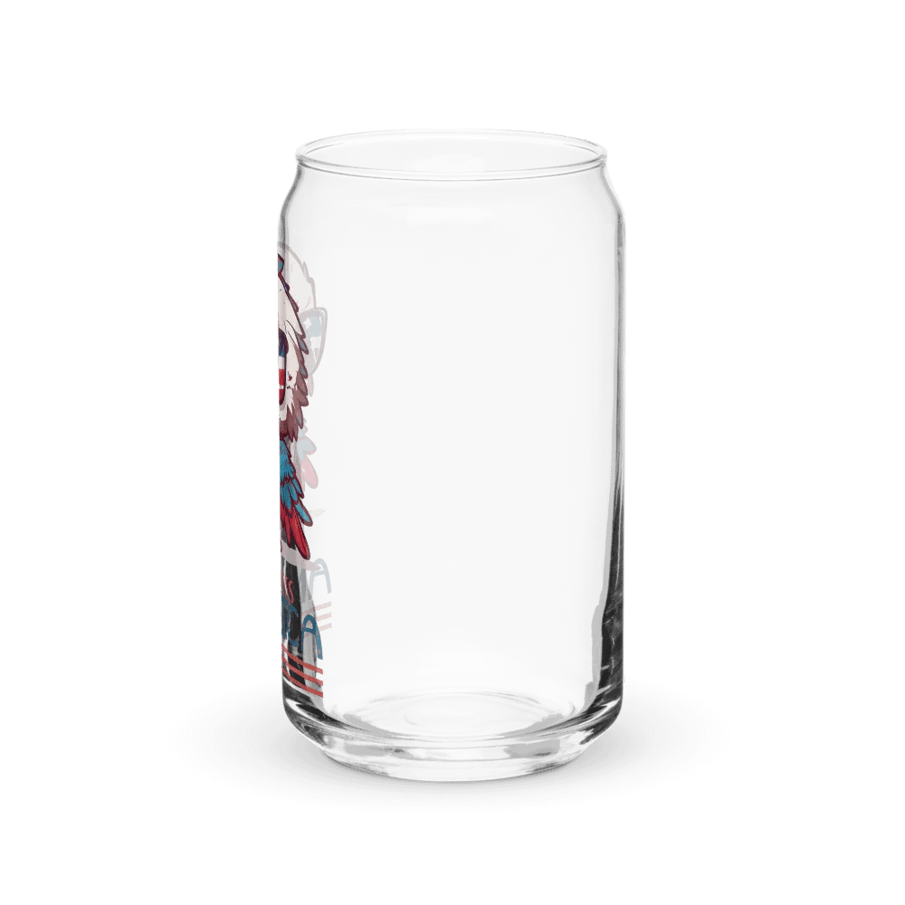 Patriotic Eagle Can-Shaped Glass product image (39)