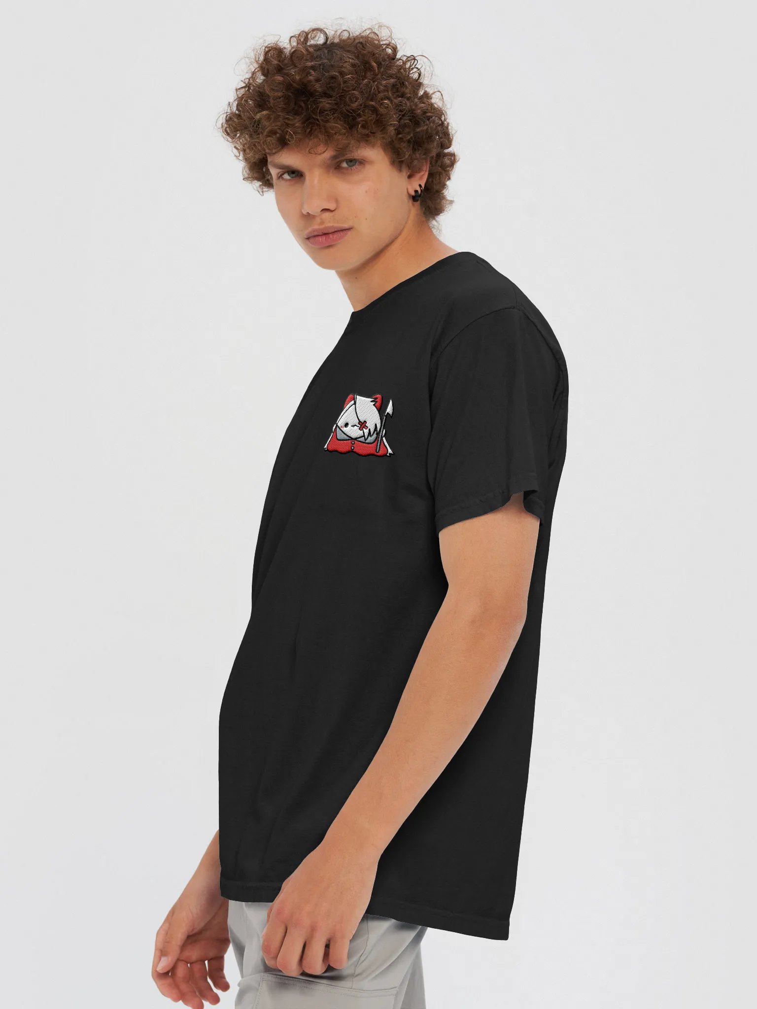Hazbin Hotel - Vaggie embroidered tshirt product image (60)