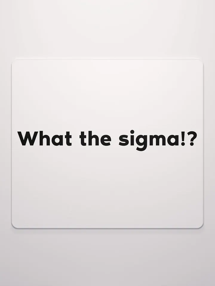 WHAT THE SIGMA GAMING MOUSE PAD!? (20% OFF!) product image (2)