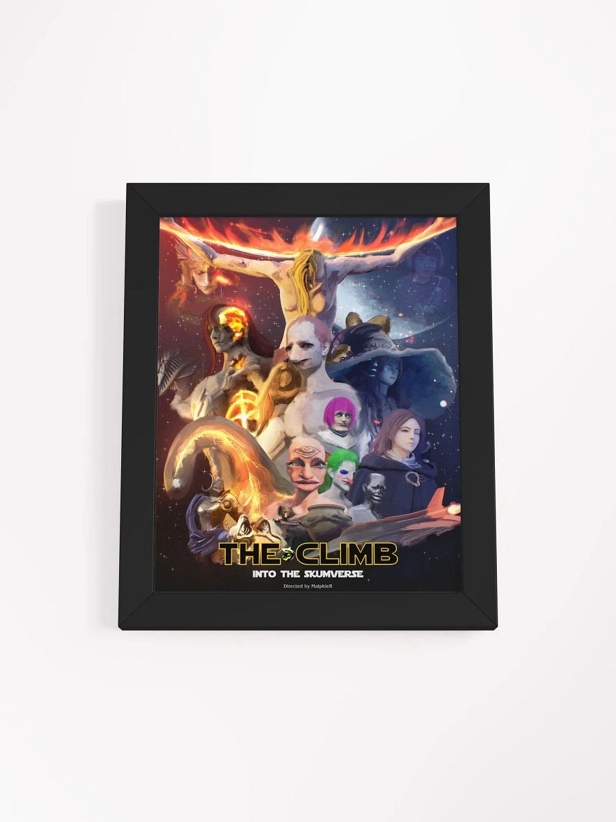 The Climb Skumverse Framed Poster product image (51)
