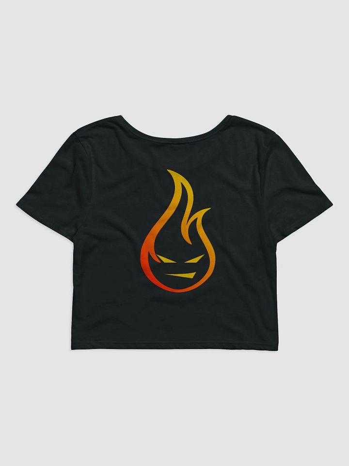 Logo Series Crop Top Back Print product image (1)