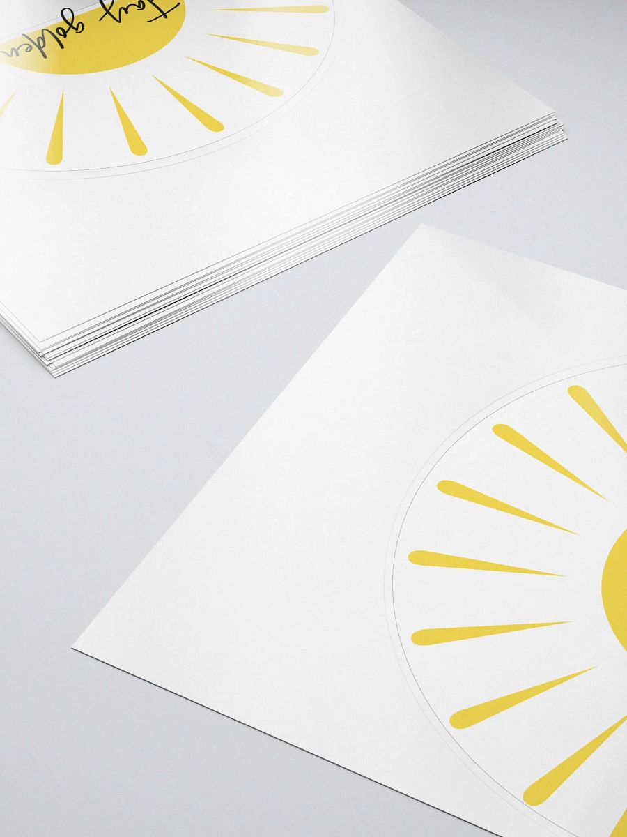 Stay Golden Kiss-Cut Sticker product image (5)