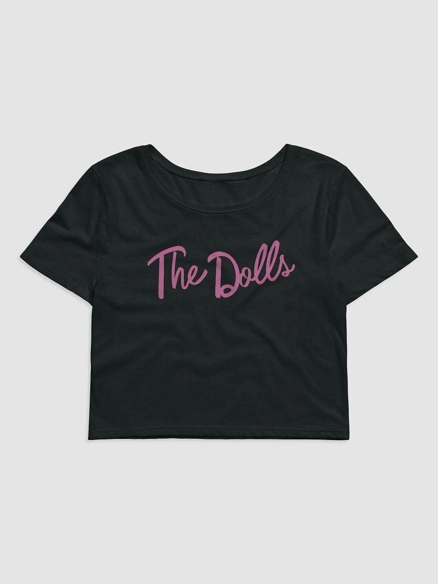 The Dolls Pink Font Cropped tee product image (1)