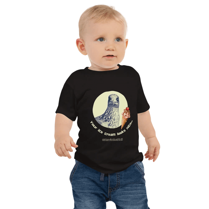 Gavin the Gull - Your Ice Cream Looks Nice Baby T-shirt product image (1)