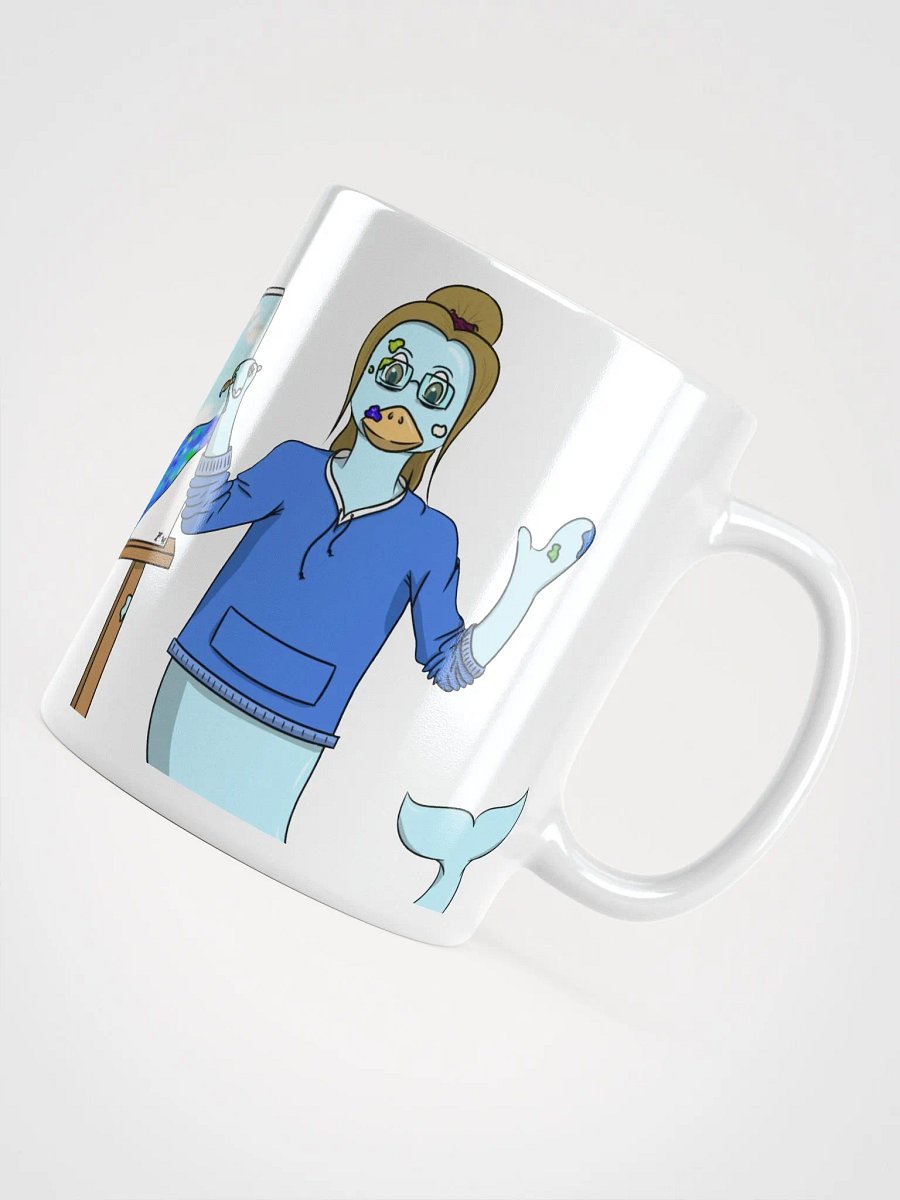 Dolphin's DC Painting Mug (White) product image (11)