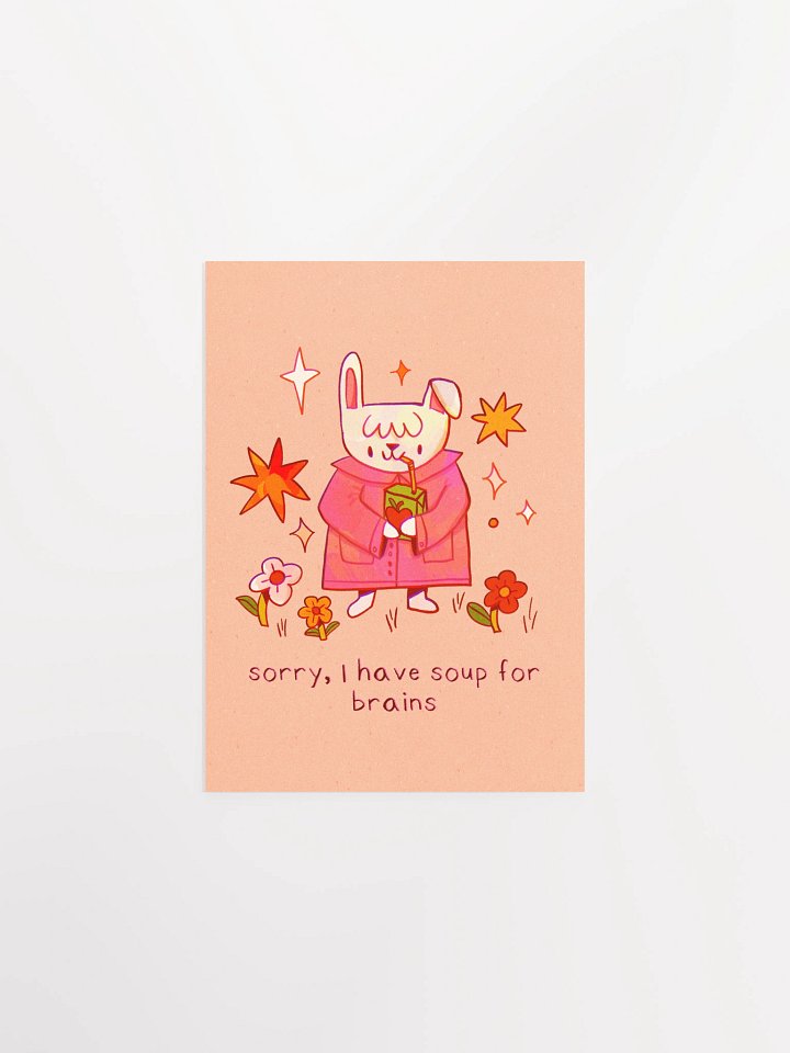 Soup For Brains Print product image (2)
