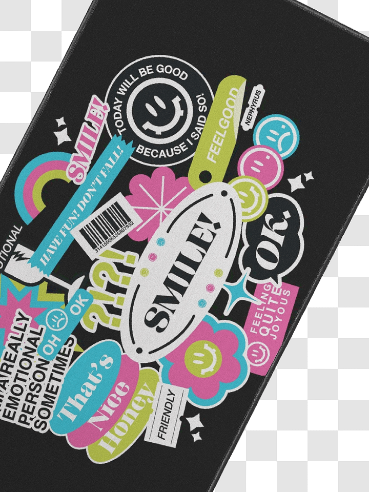 STICKERBOMB Deskmat product image (2)