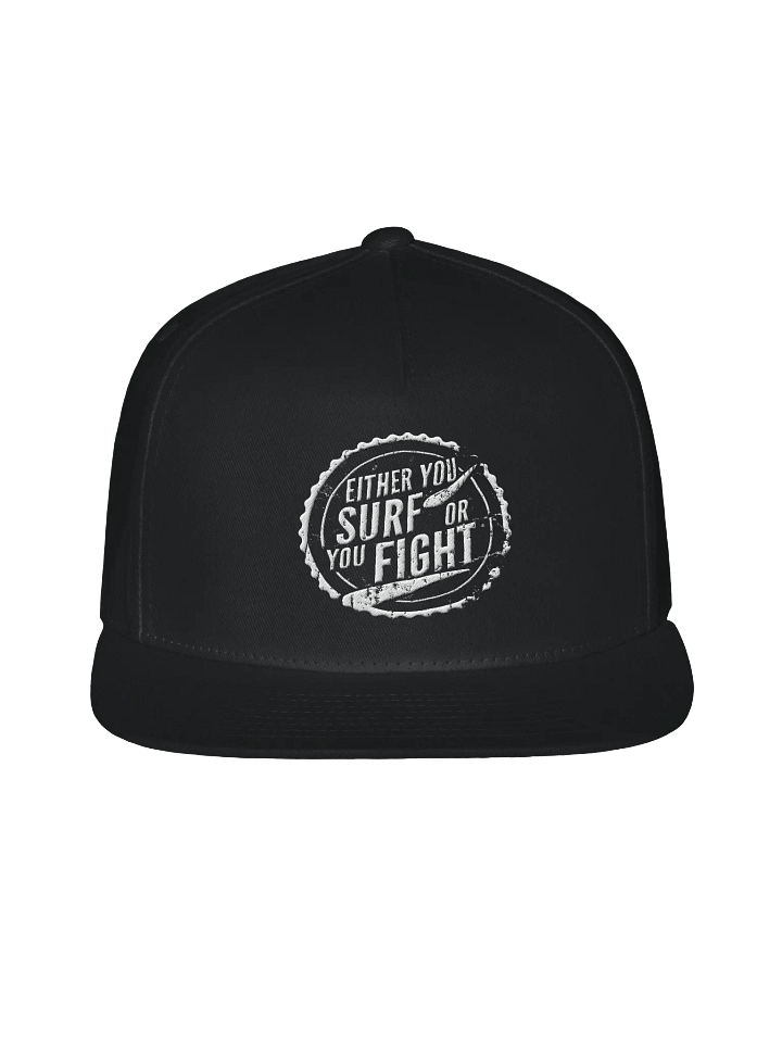 Either you SURF or you FIGHT Snapback Cap product image (1)