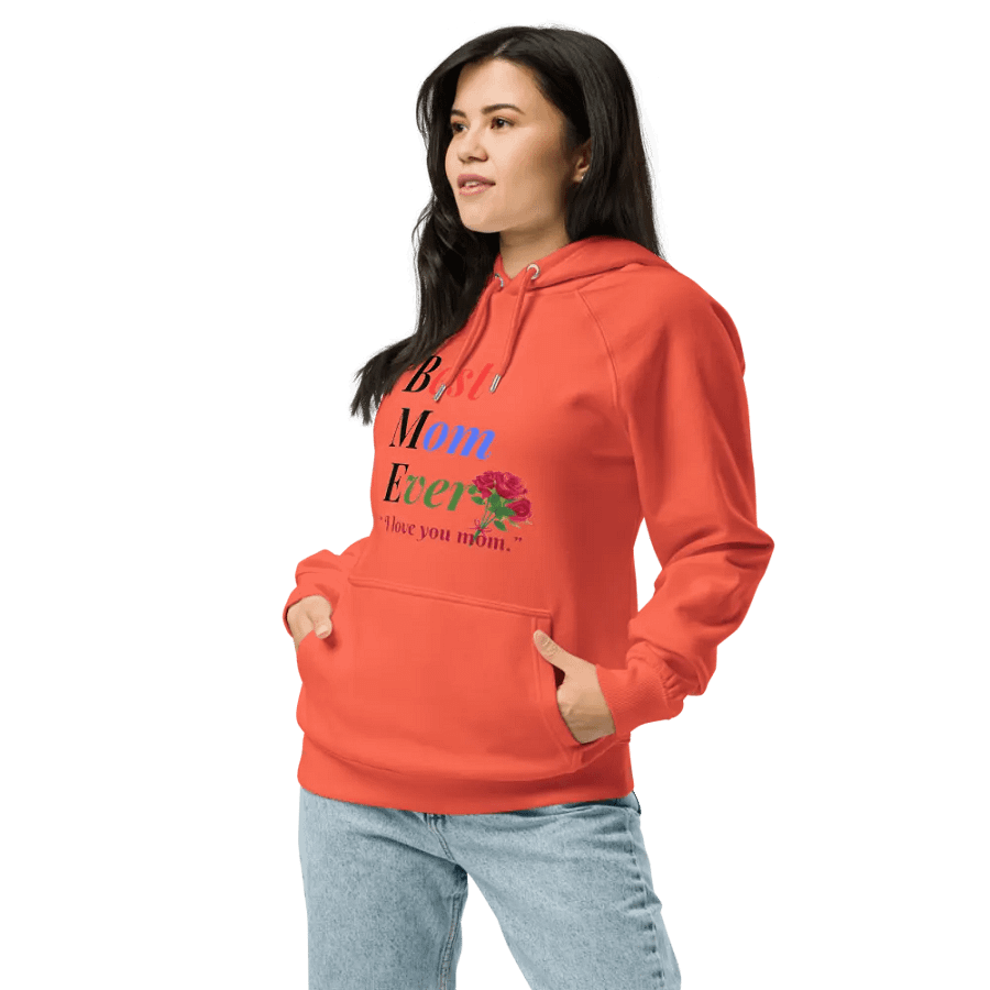 Best Mom Ever SOL'S Unisex Eco Raglan Hoodie product image (8)