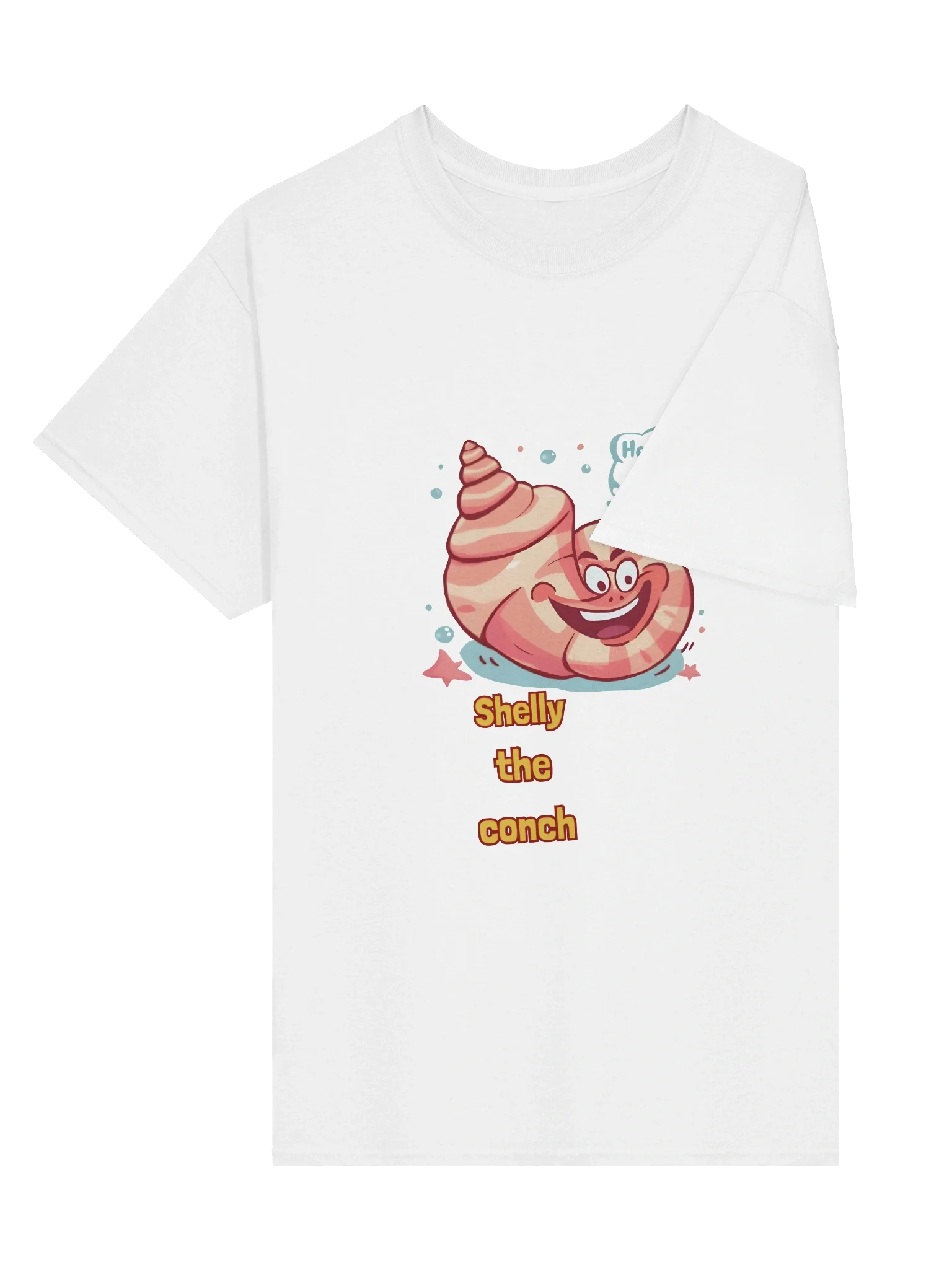 Shelly the Conch Happy T-Shirt product image (3)