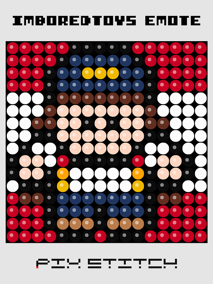 Imboredtoys Emote Pixel Art product image (1)