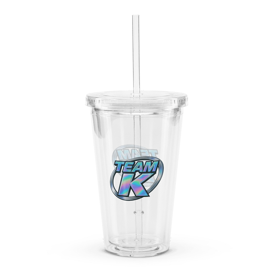 Team K 2000's Clear Plastic Tumbler product image (2)