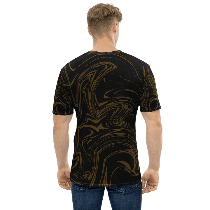 Fluid Gold Marbling All-Over Tee product image (1)