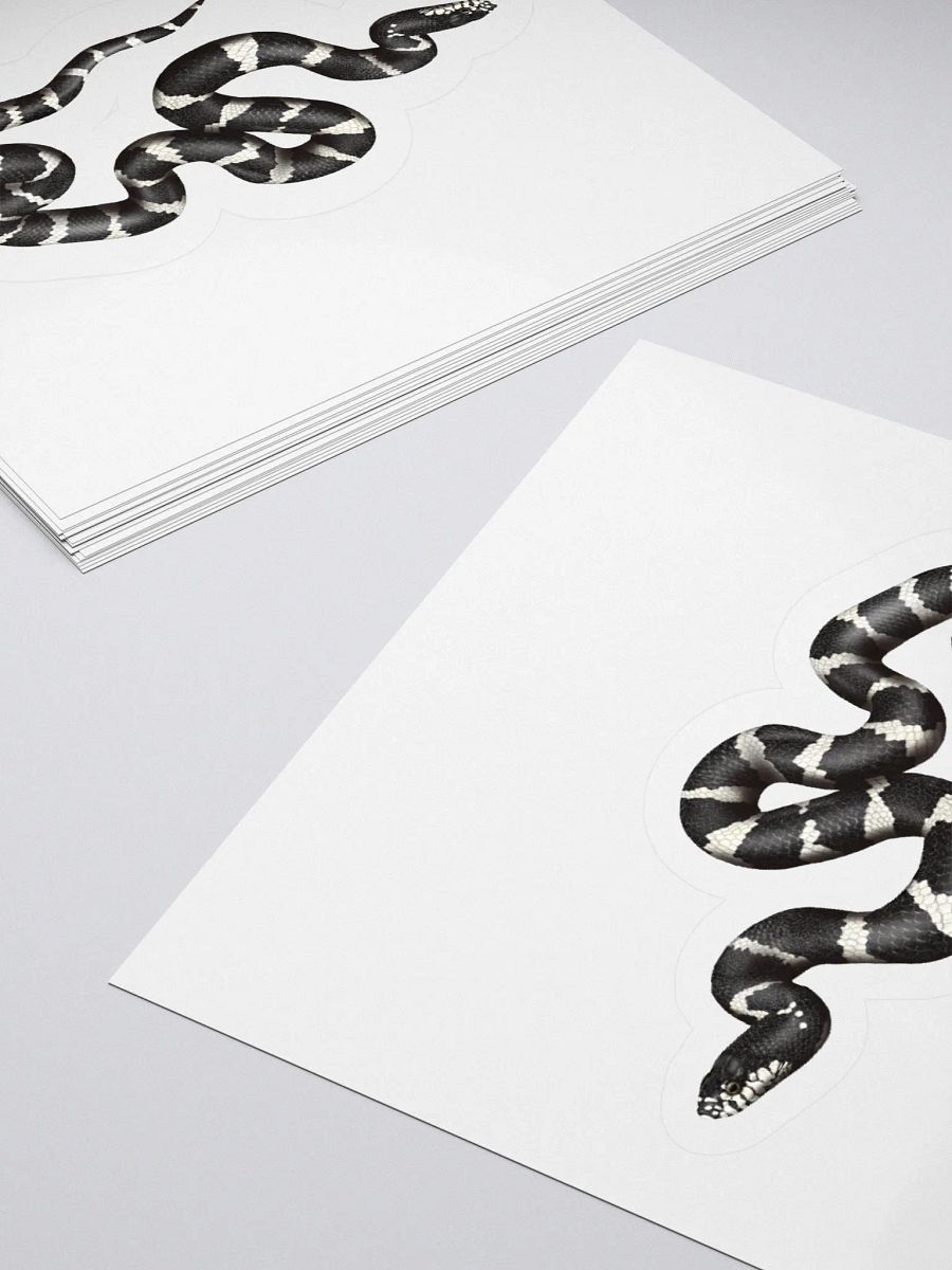 Die-Cut Sticker – California Kingsnake product image (4)