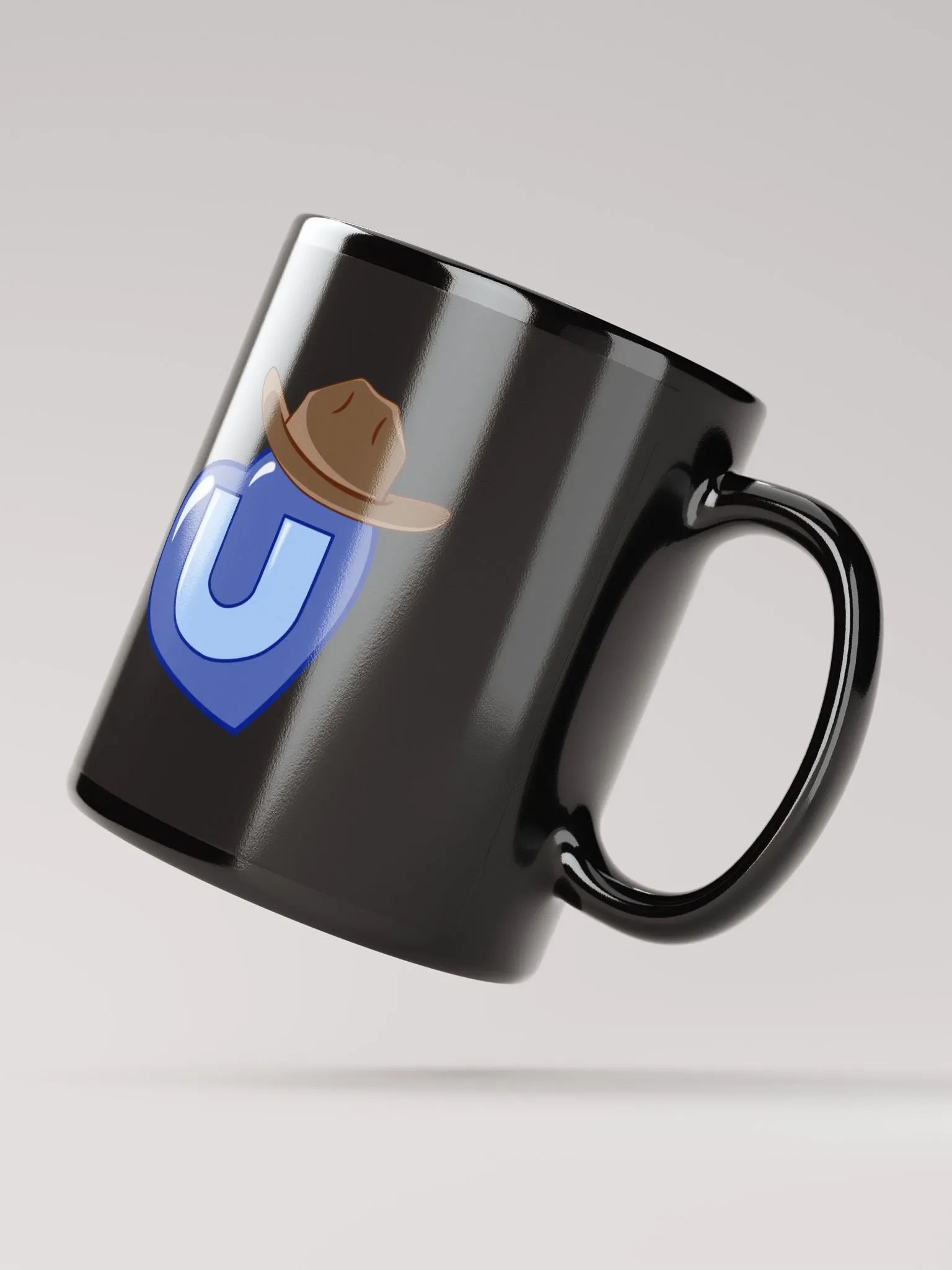 My Usual Coffee Club Black Gloss Classic Mug 1st Edition! (Goth) product image (2)