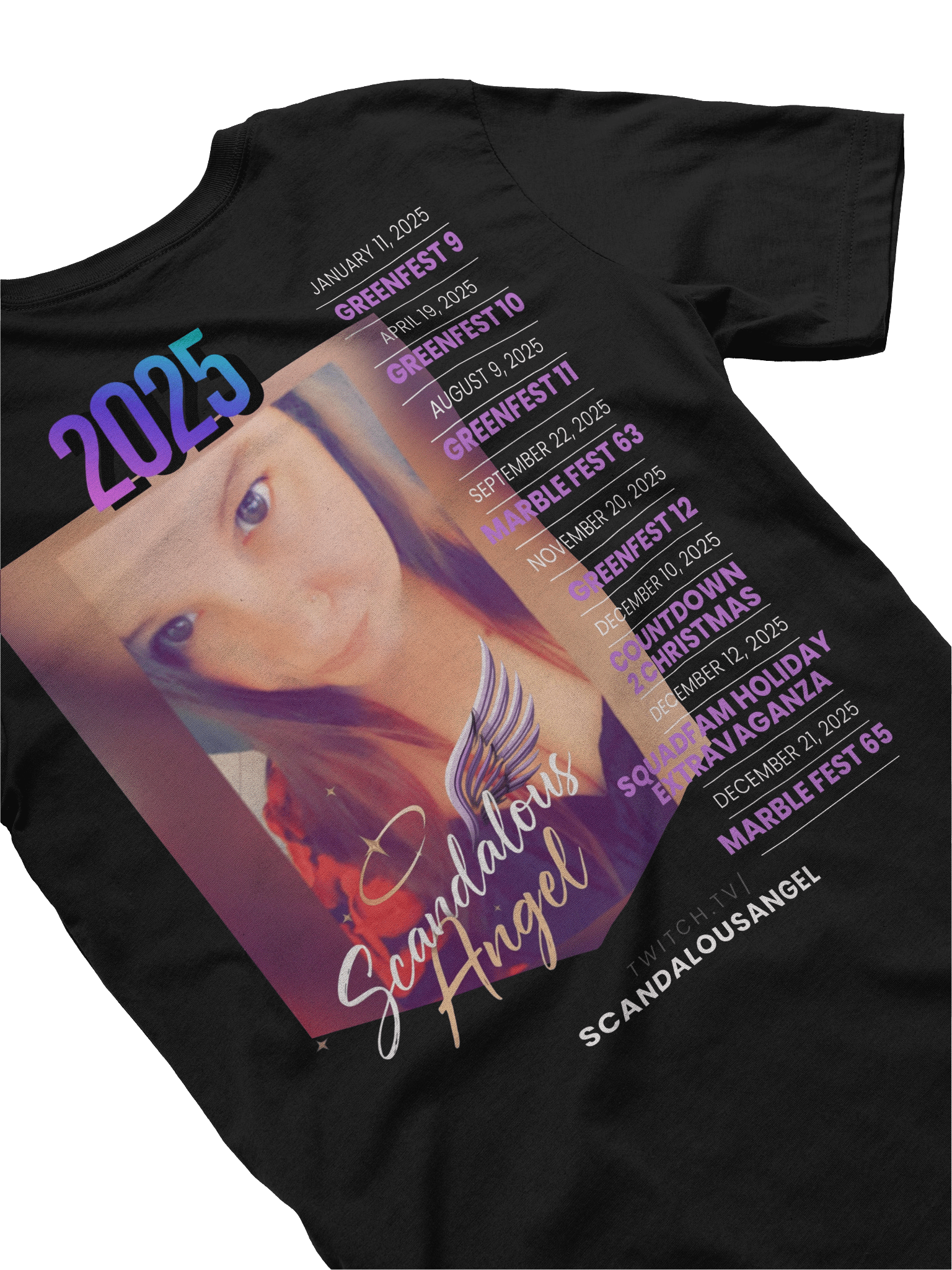 Angel's 2025 Tour Shirt product image (28)