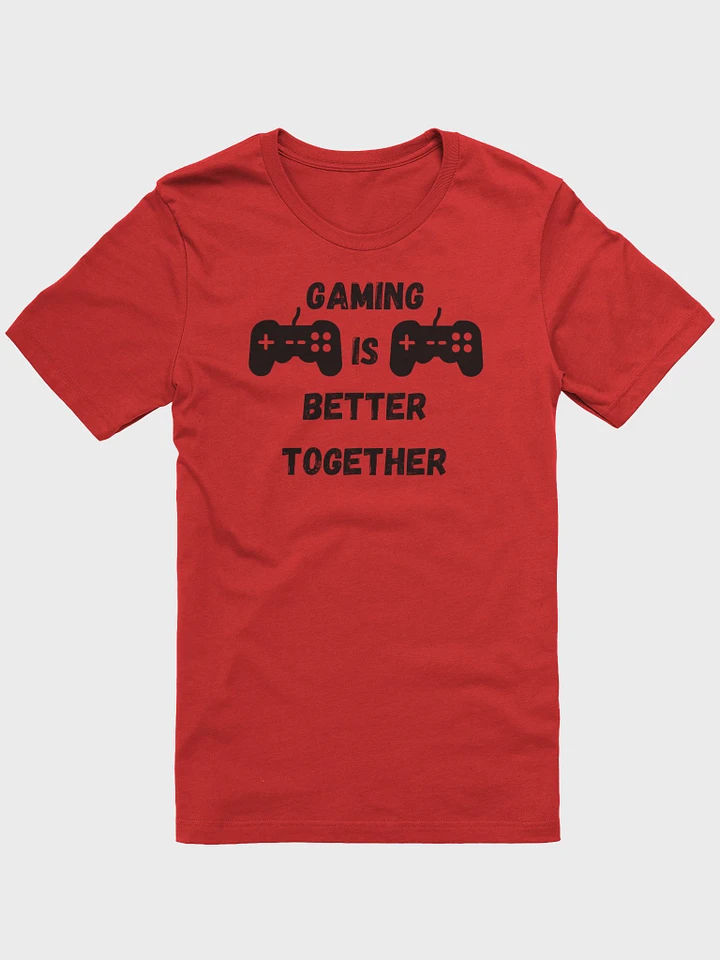 Gaming Is Better Together Text With Controlers product image (1)