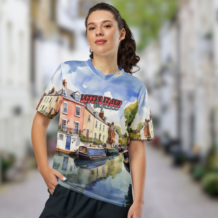 Little Italy - England - All Over Print - Watercolor - Jersey Shirt product image (11)