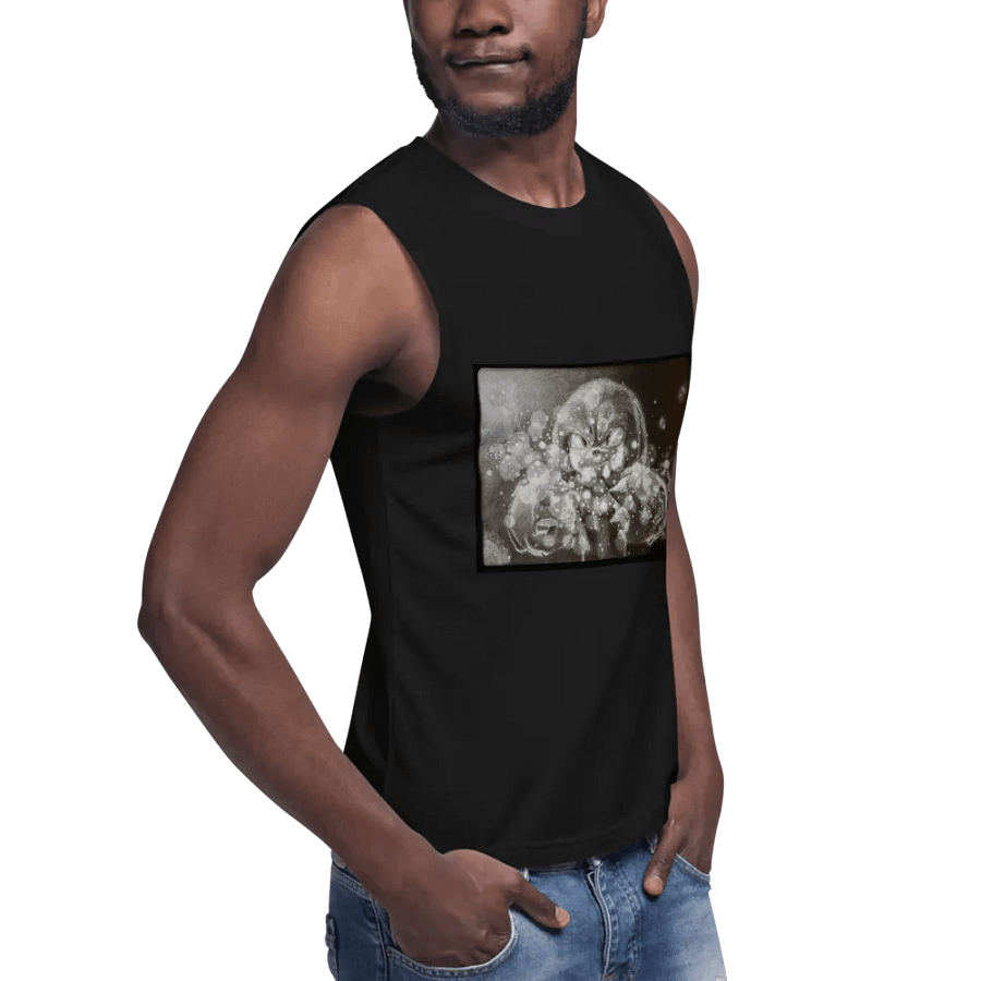 Nashīnasu - Knuckles The Echidna Muscle Tank product image (8)