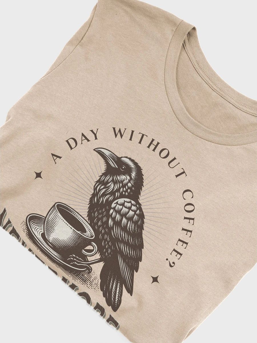 Book and Coffee Shirt “Nevermore” product image (39)