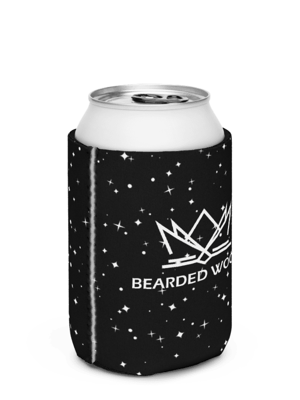 Coozie Can Cooler (Design: Bearded Woodz) Custom Stars product image (3)