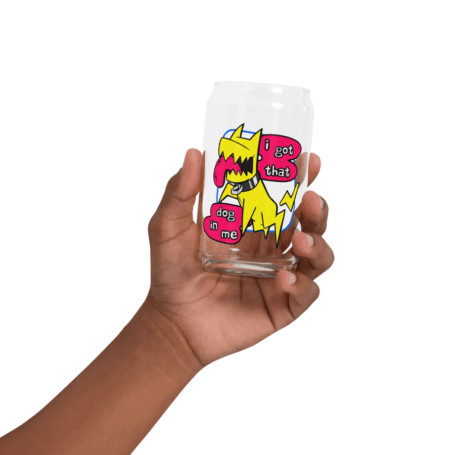 "Got That Dog" Gremmy Soda-Glass product image (2)