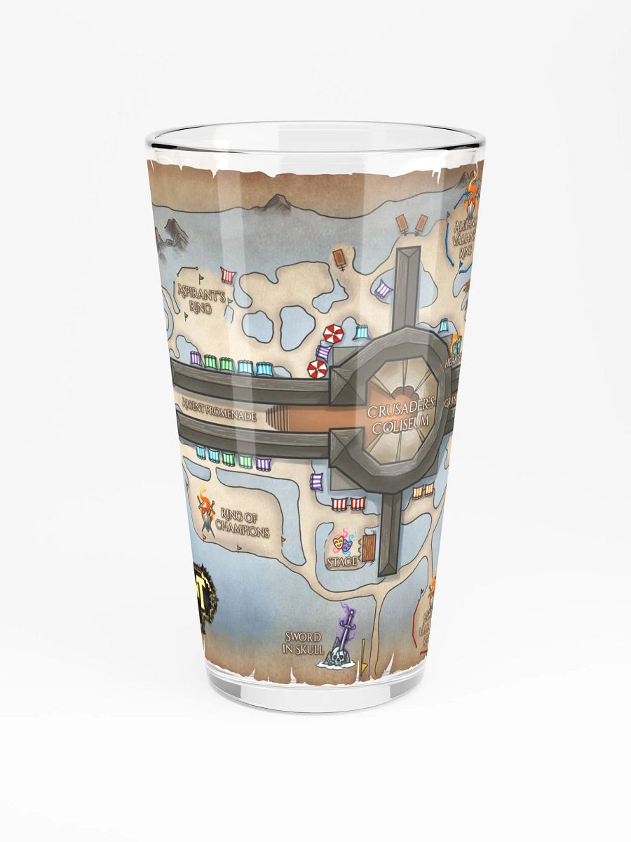 Tournament of Ages - Fairegrounds Map - Pint Glass product image (3)