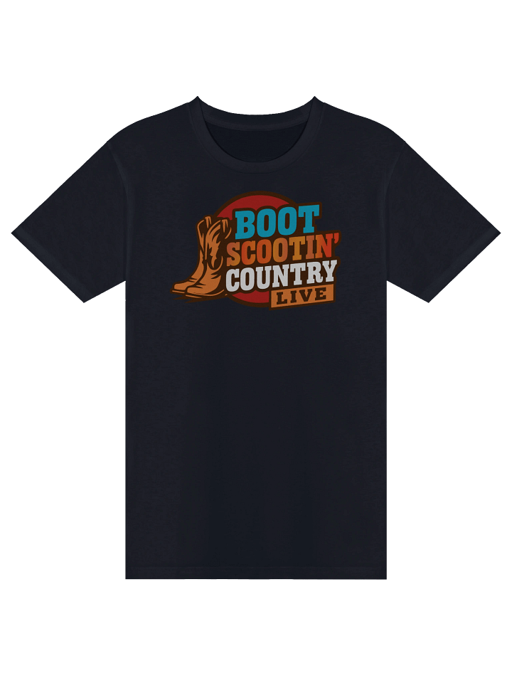Boot Scootin’ Country Live Classic Logo Tee product image (2)