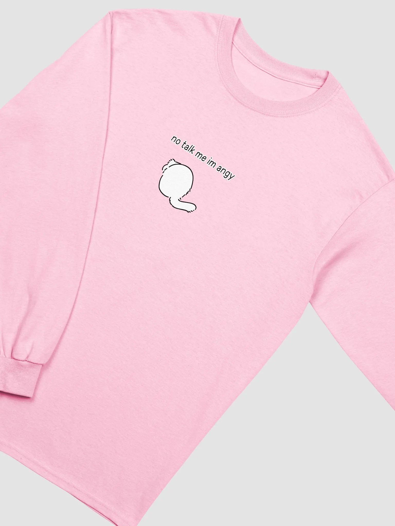 No Talk Manul Angy - Gildan Long Sleeve Tee product image (32)