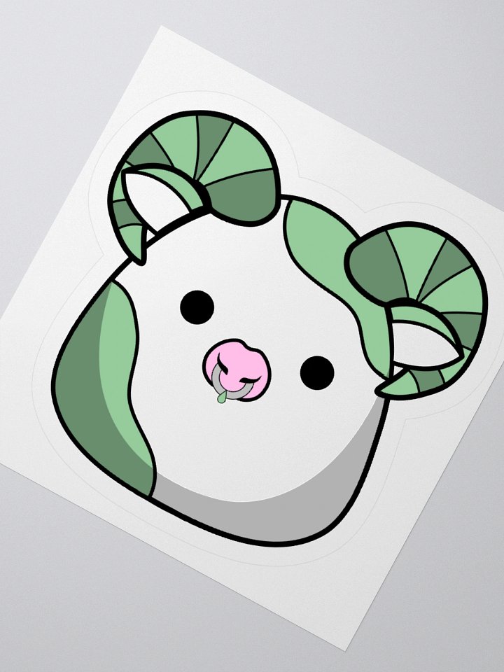 Kiss Cut Sticker - Ram Squish product image (4)