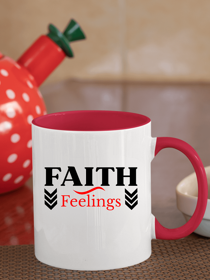 Faith Feeling Faith-Based Ceramic Mug. product image (1)