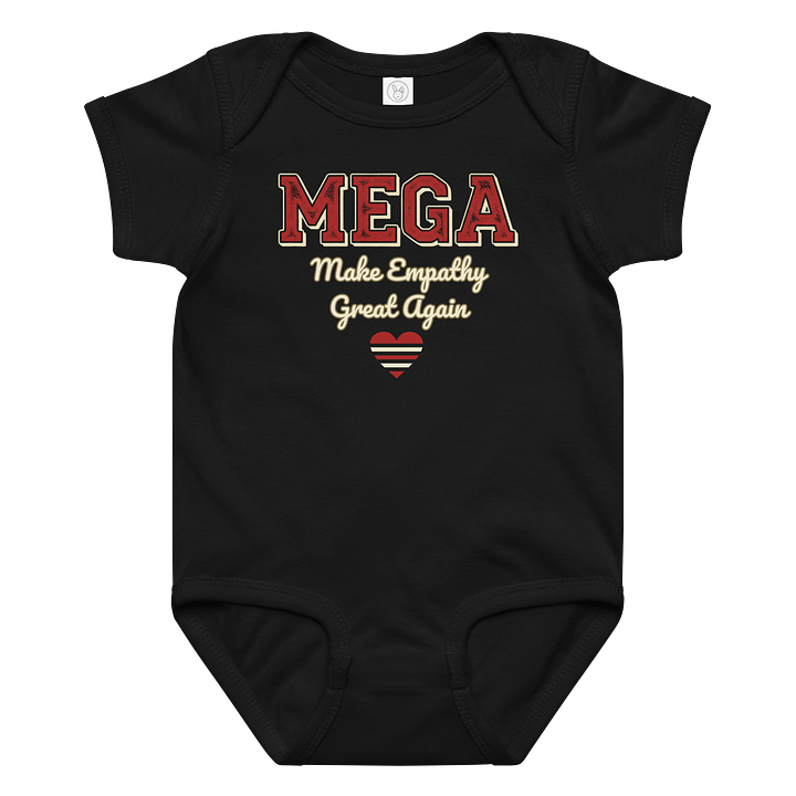 MEGA, baby bodysuit, cotton product image (1)
