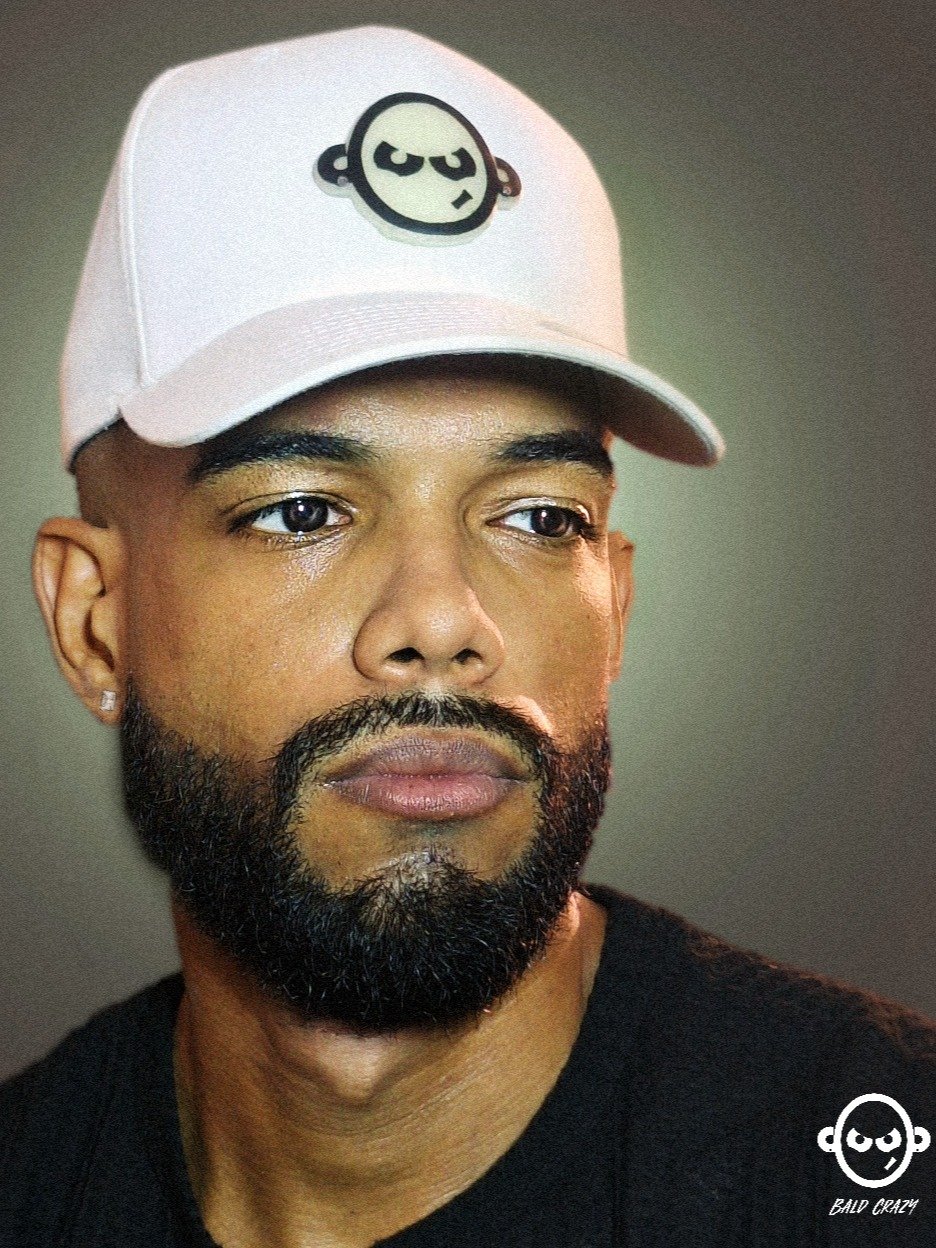 Bald Crazy 3D Cap product image (2)