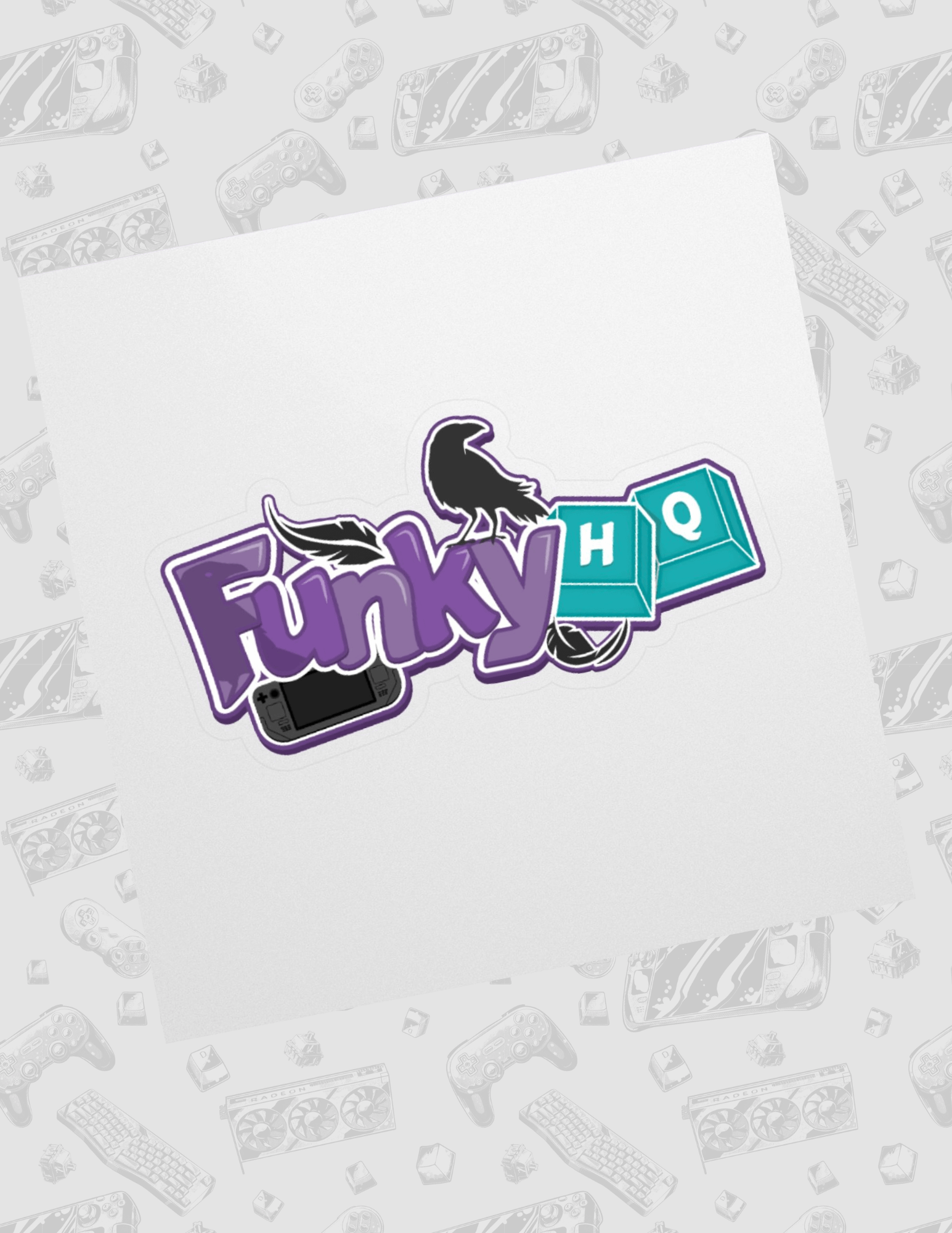 Totally-Not-A-Vtuber-Logo Sticker product image (1)