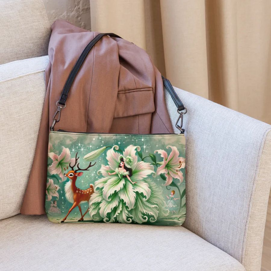 Forest Fairy with Reindeer Crossbody Bag - Fairytale Purse product image (6)