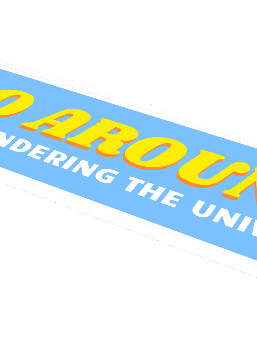 Pondering The Universe - Bumper Sticker product image (4)