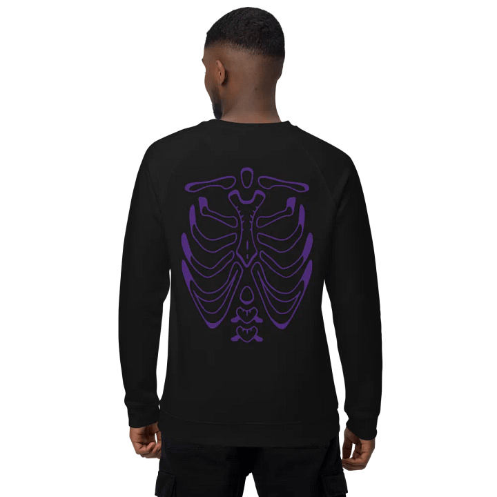 Death is Life Unisex Organic Sweatshirt product image (2)